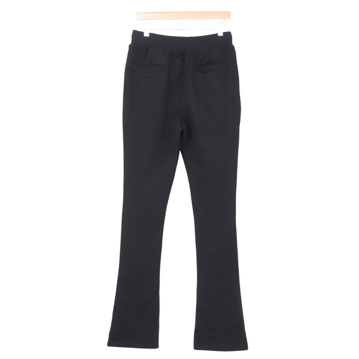 WEIV Los Angeles Mens Flare Sweatpants Black Essentials Joggers Size M