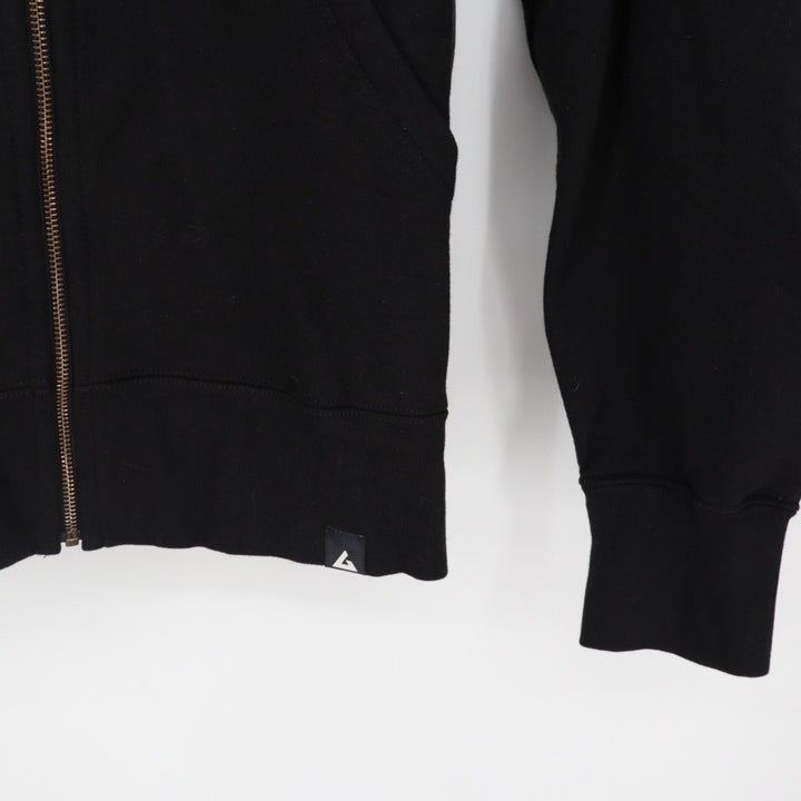 American Giant Mens Black Full Zip Hoodie Fleece Lined Hooded Sweatshirt Size L