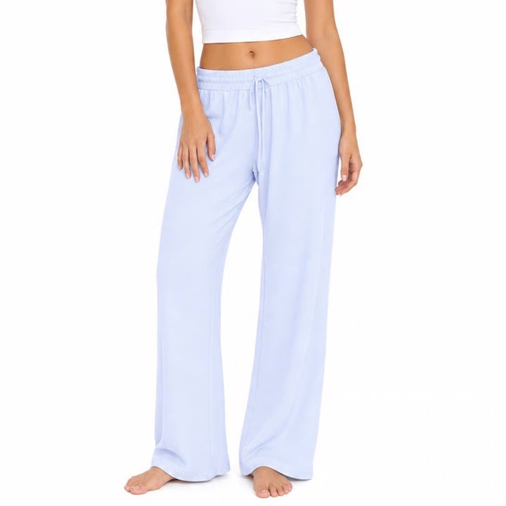 Better Together Womens XL Light Blue Waffle Knit Flare Lounge Pants PK11083PK