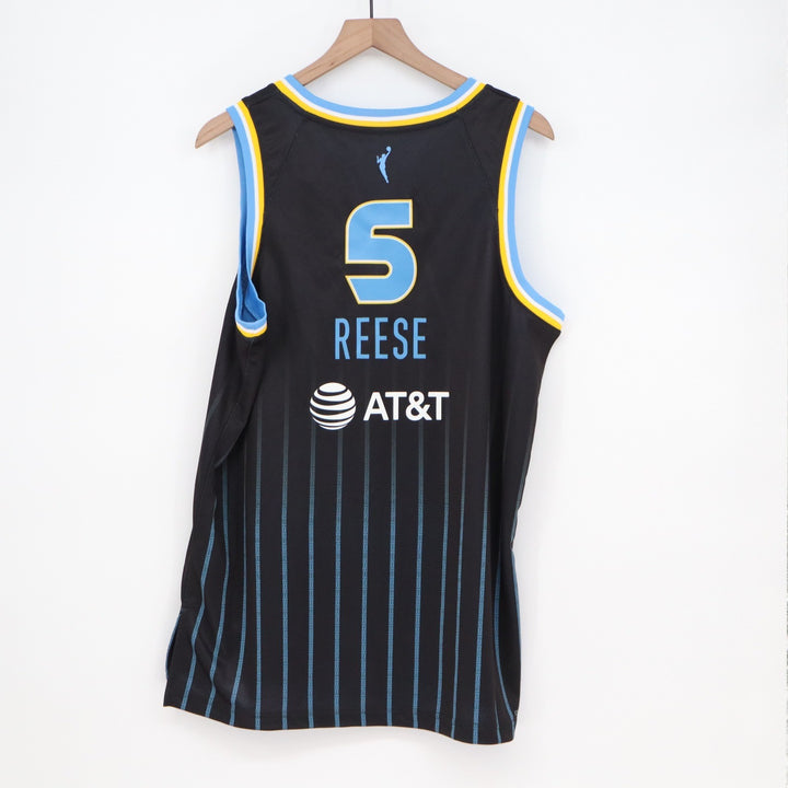 Nike Chicago Sky Angel Reese 5 Explorer Edition Jersey Black Womens L DC9567-016