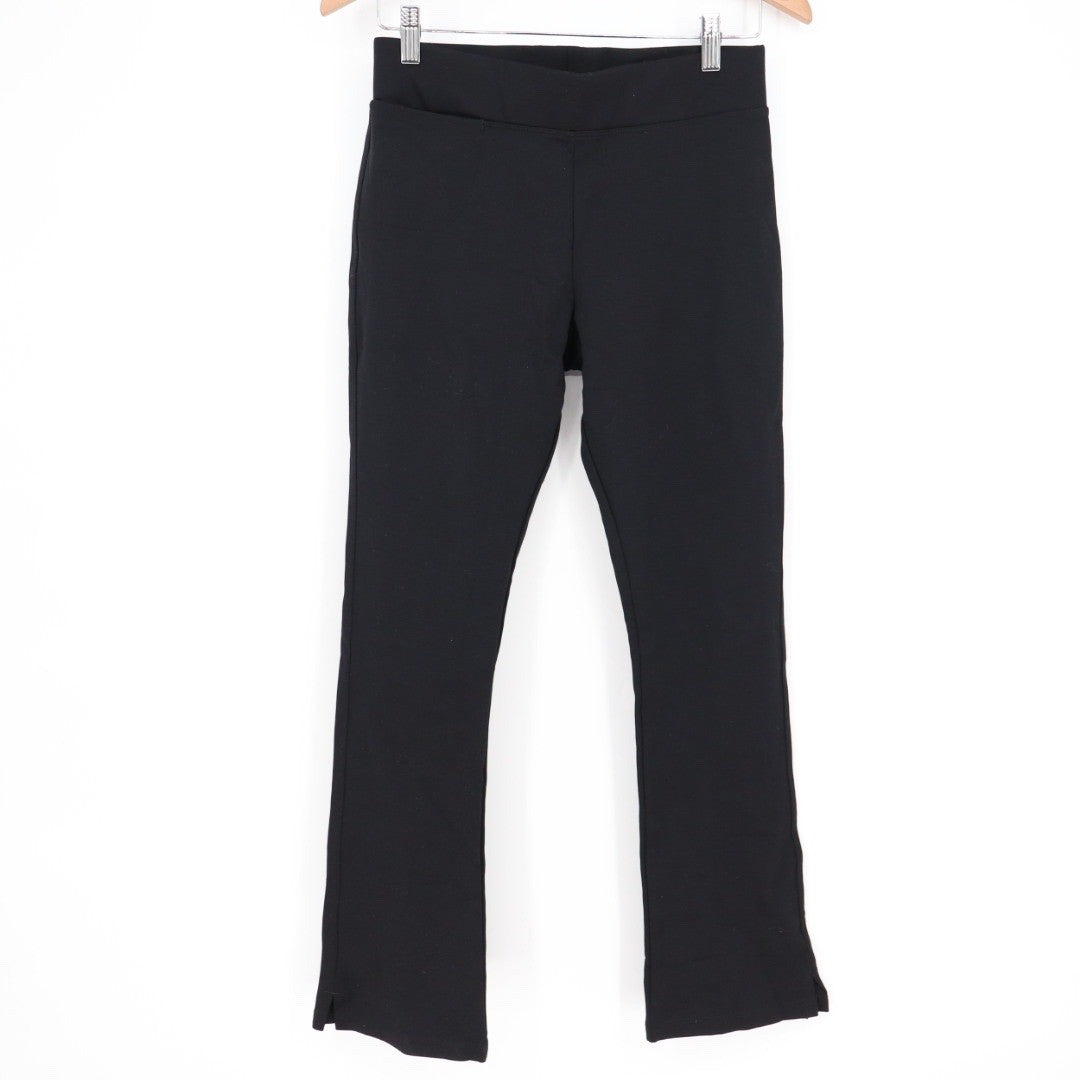 AMERICAN GIANT Black Ponte Knit Bootcut Pants Size 6 Tall