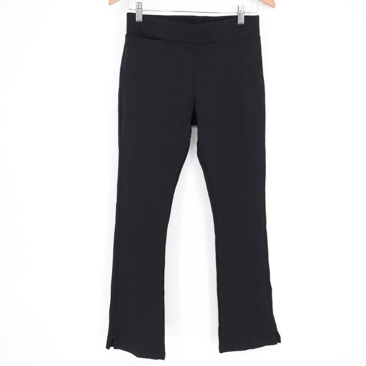 AMERICAN GIANT Black Ponte Knit Bootcut Pants Size 6 Tall