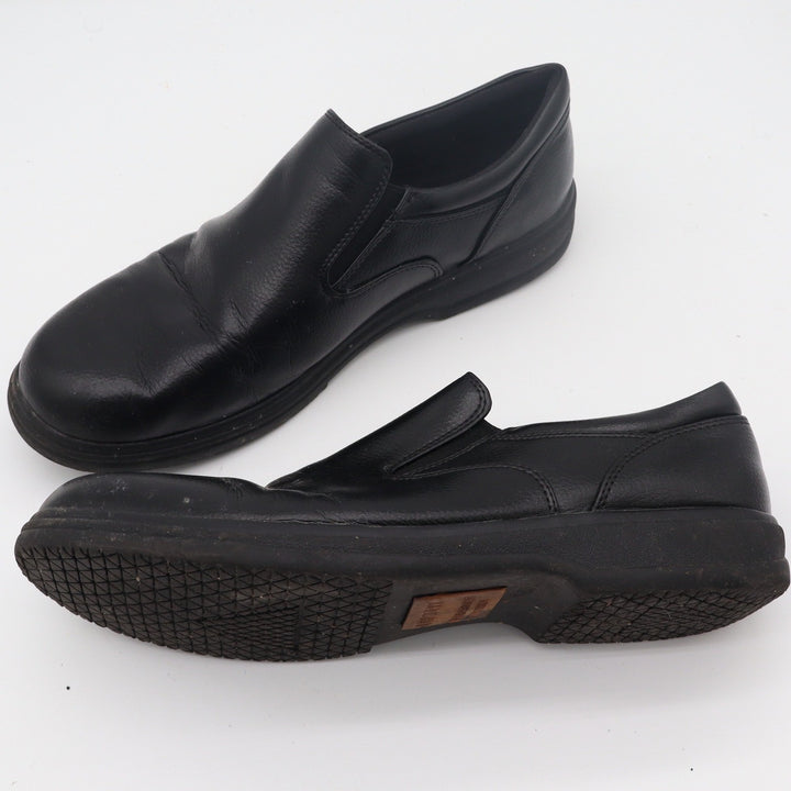TredSafe Manager Mens Black Slip On Work Shoes Oil Slip Resistant 15W 0058