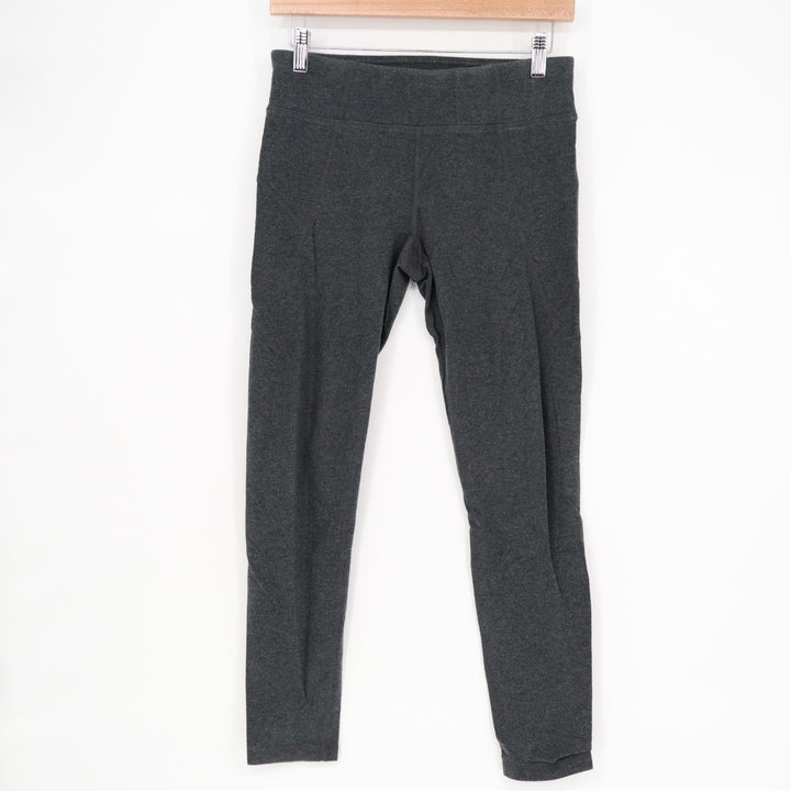 Calvin Klein Leggings Womens Medium Heather Gray Cotton Stretch Skinny Legs