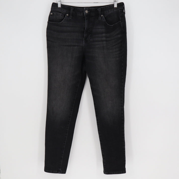 Universal Thread Women's High Rise Skinny Jeans Black Shadow Pocket Size 10