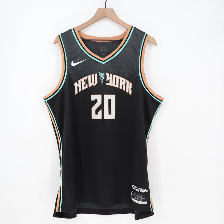 Nike New York Liberty Sabrina Ionescu 20 Explorer Edition WNBA Jersey Black XL