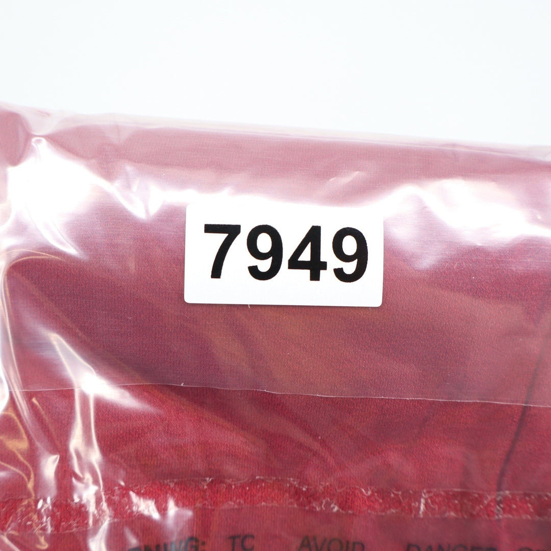 Naked Wardrobe Red Maxi Bodycon Skirt Size M