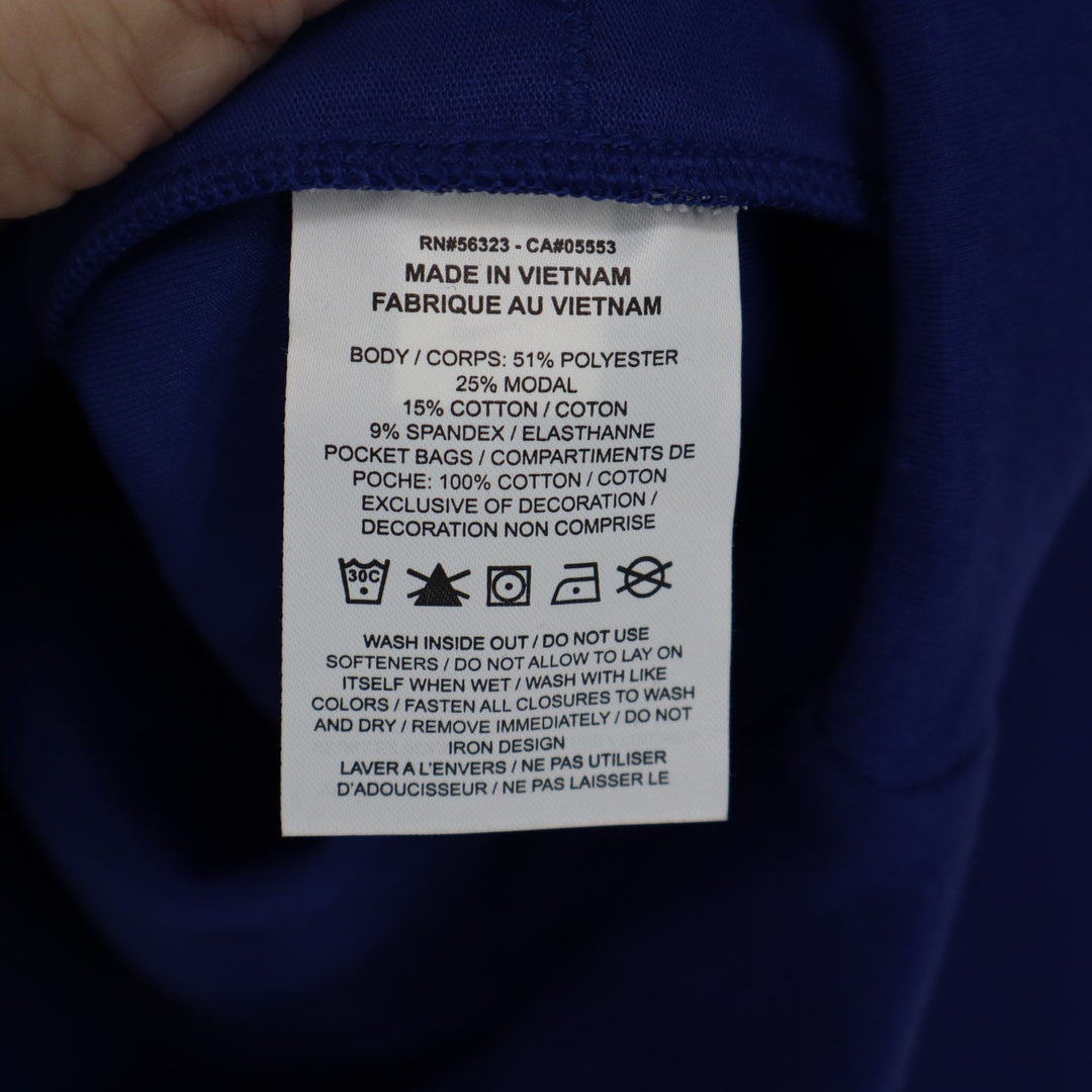 Nike Mens Dri-FIT 24.7 Training Half Zip Pullover Royal Blue Large
