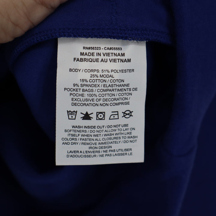 Nike Mens Dri-FIT 24.7 Training Half Zip Pullover Royal Blue Large