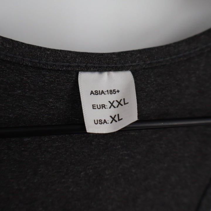 Neleus Tank Top Womens XL Heather Gray Sleeveless Scoop Neck Workout Racerback