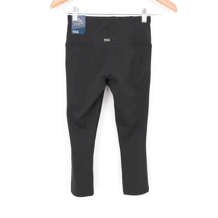 DSG Momentum Capri Leggings Black High Rise Moisture Wicking XXS