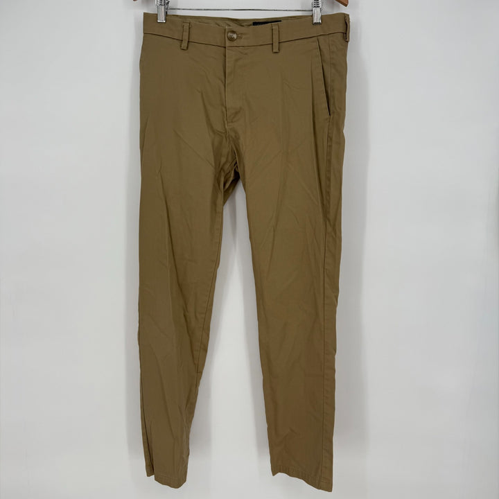 Dockers Flex Comfort Pants Men 32 X 32 Khaki Slim Fit Cotton Stretch Tapered Leg