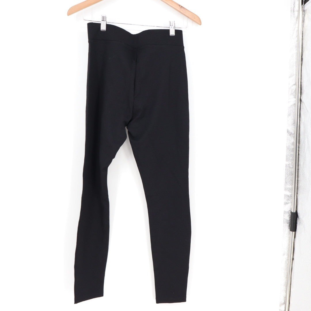 American Giant Womens Black Leggings Pants Size 4 Pockets Made in USA