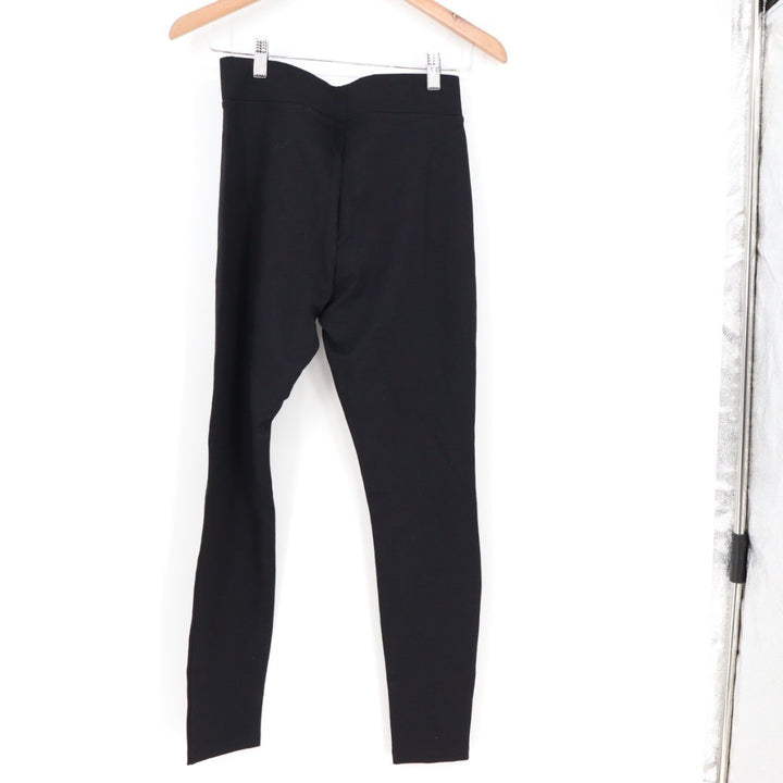 American Giant Womens Black Leggings Pants Size 4 Pockets Made in USA