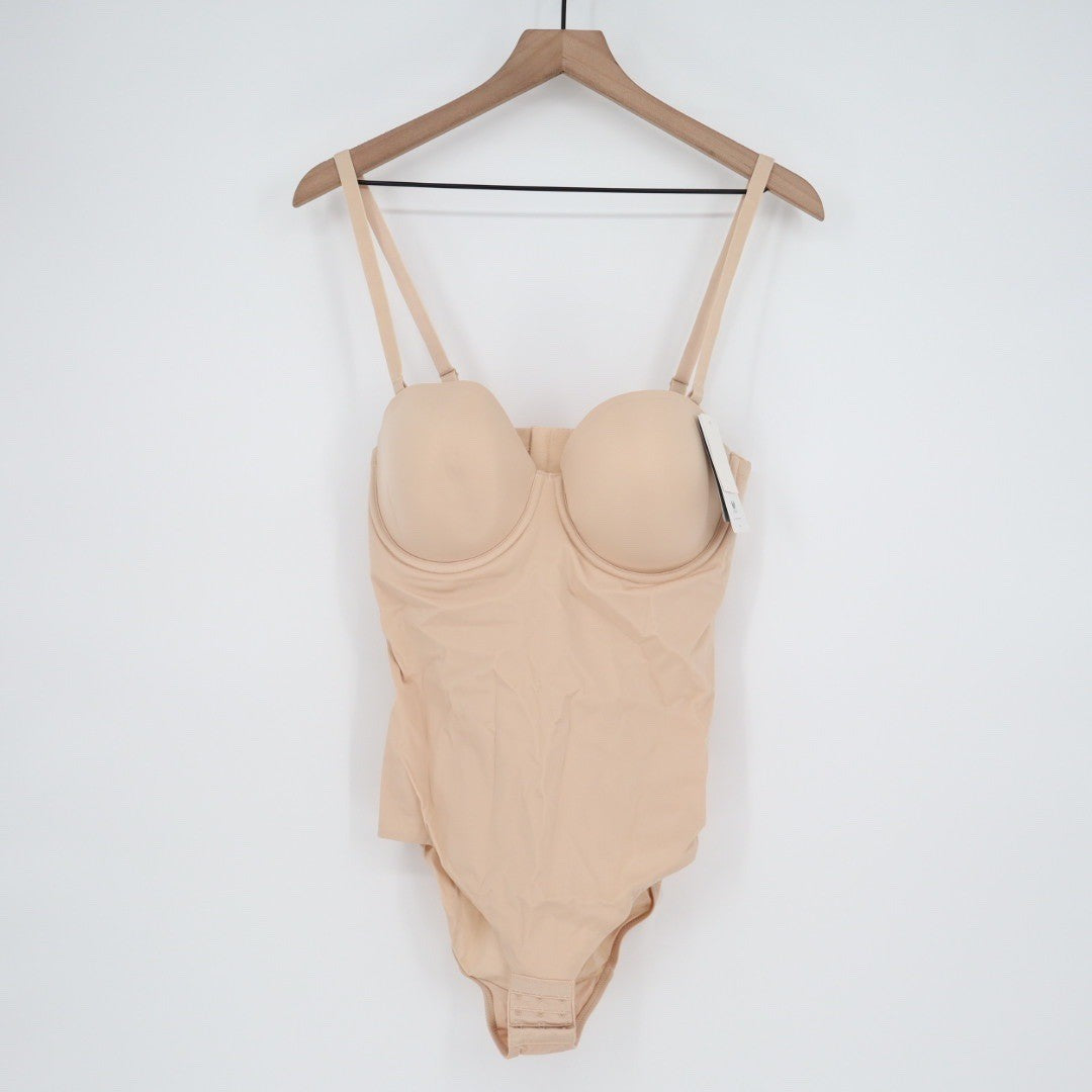 Wacoal 36D Beige Strapless Shaping Bodybriefer Moderate Control