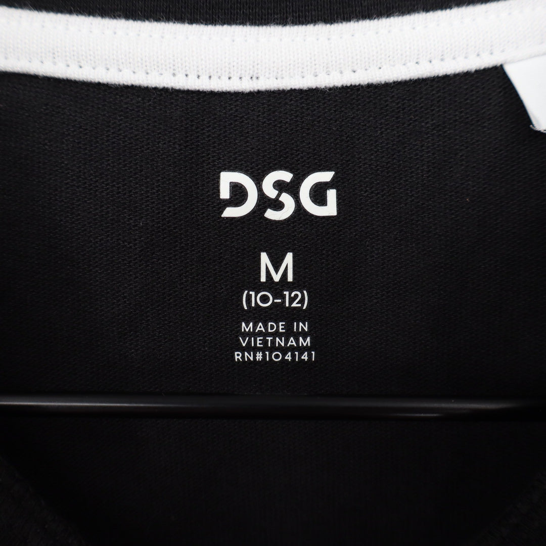 DSG Harlem New York Basketball Graphic Tee Black Short Sleeve Kids Size M 10-12