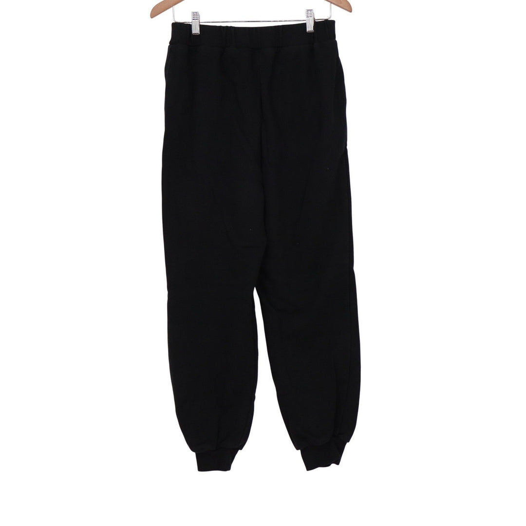 Prologue Womens Black High Rise Cotton Blend Tapered Jogger Pants Size M
