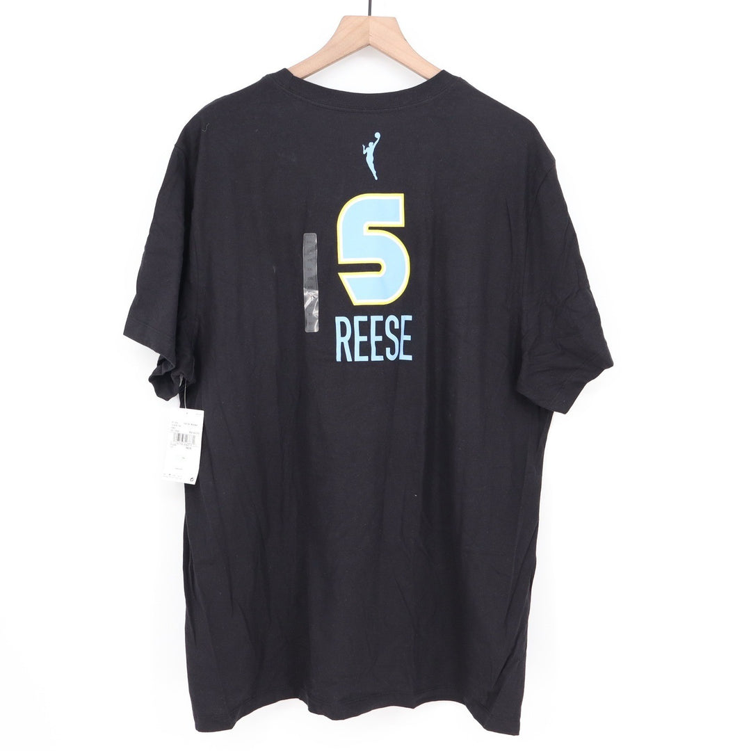 Nike Chicago Sky Angel Reese #5 Explorer Edition Black T-Shirt XXL