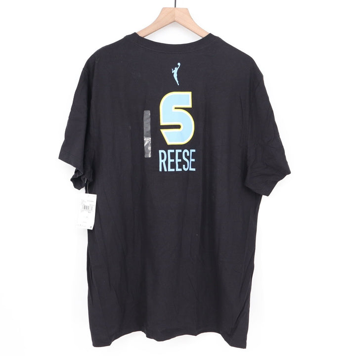 Nike Chicago Sky Angel Reese #5 Explorer Edition Black T-Shirt XXL