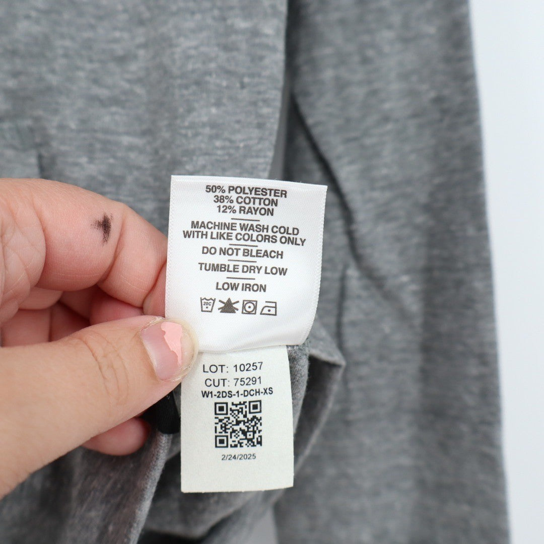 American Giant Women's Lightweight Full Zip Size XS Made In USA