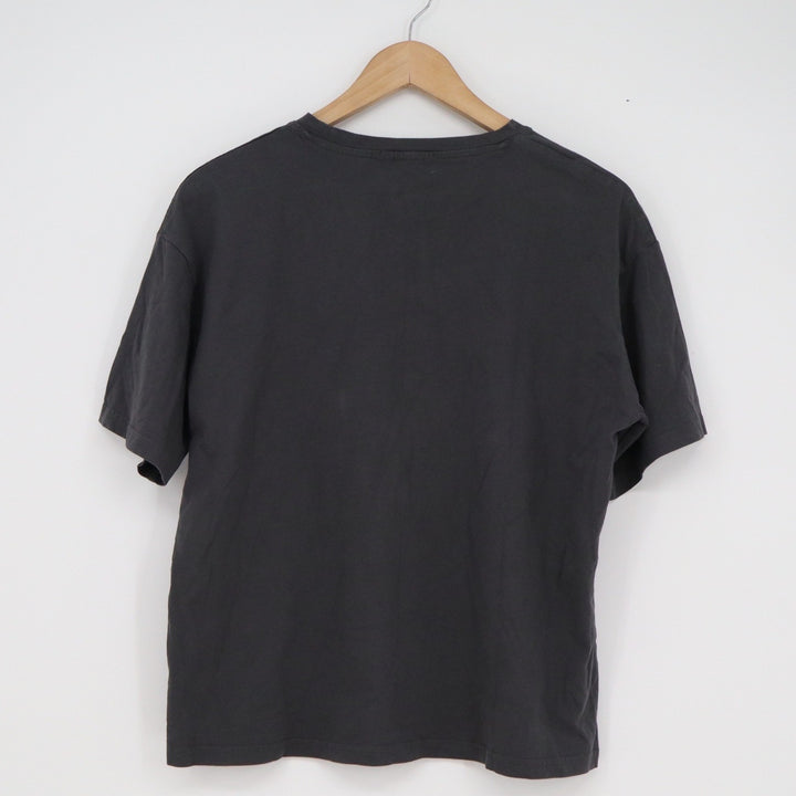 DAZY Mens Small Charcoal Gray Graphic T-Shirt Original Vintage Raw Authentic
