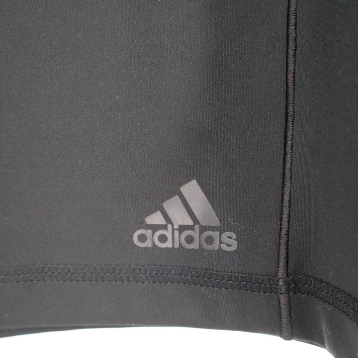 Adidas Climalite Pants Womens Large Black Stretch High Waistband Straight Leg