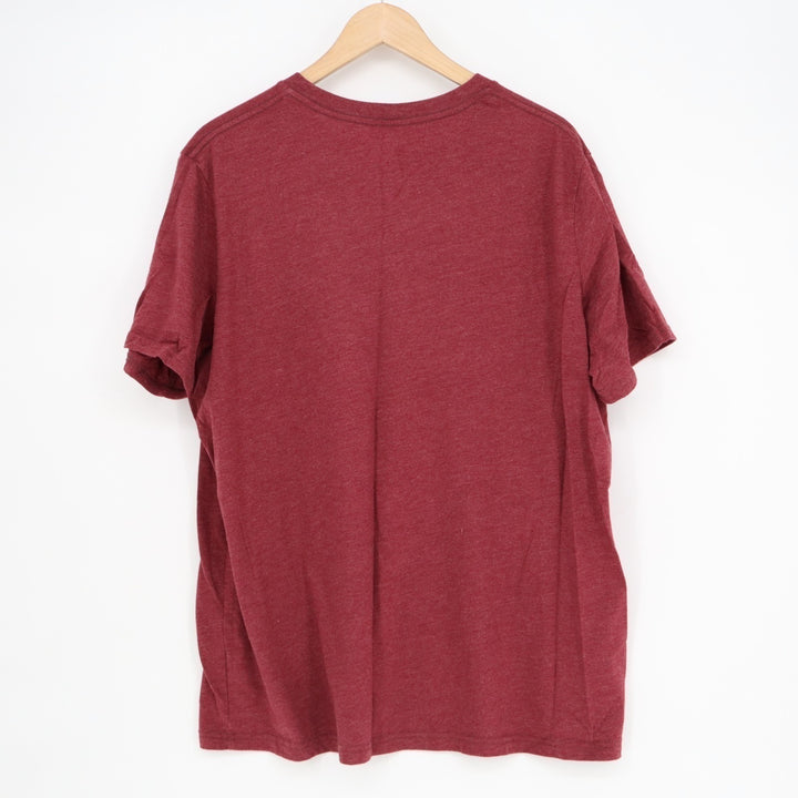 Urban Pipeline Awesomely Soft Ultimate Tee Shirt Mens XL Maroon Crew Neck Casual