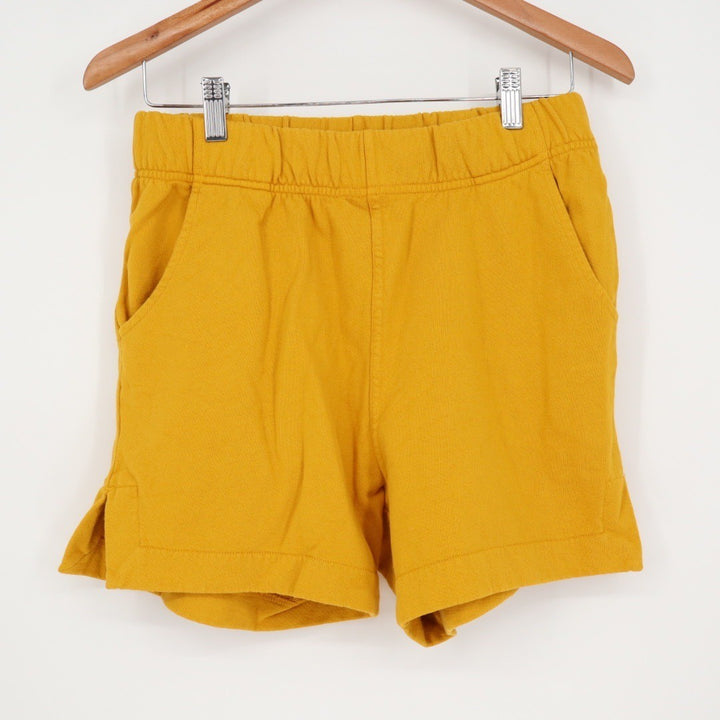 American Giant Women's Side Slit French Terry Short Size S Made in USA