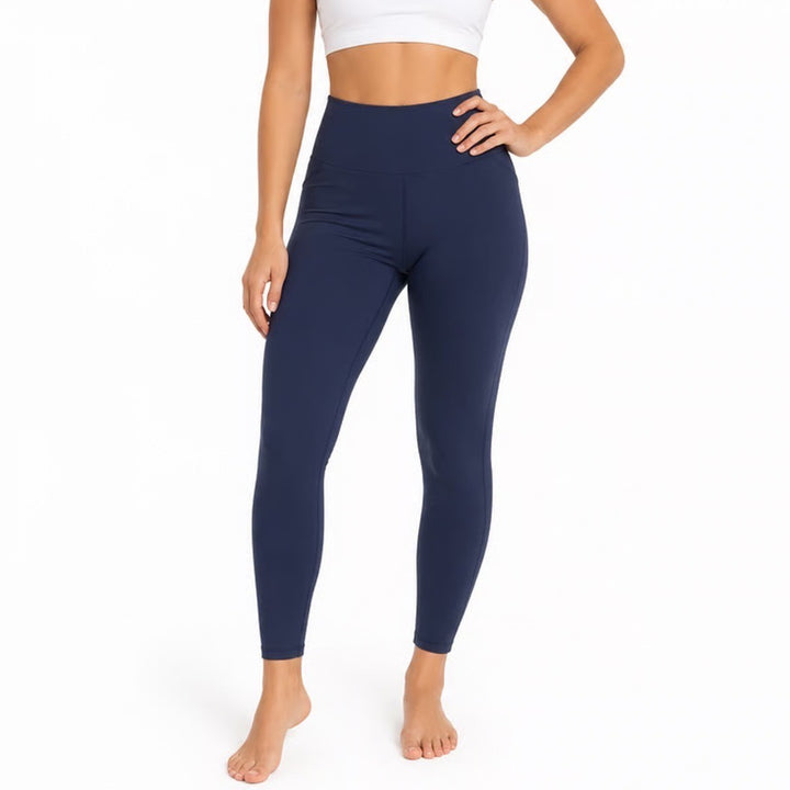 DSG Momentum 7/8 Legging Womens Small Jet Navy Blue High Rise Pockets