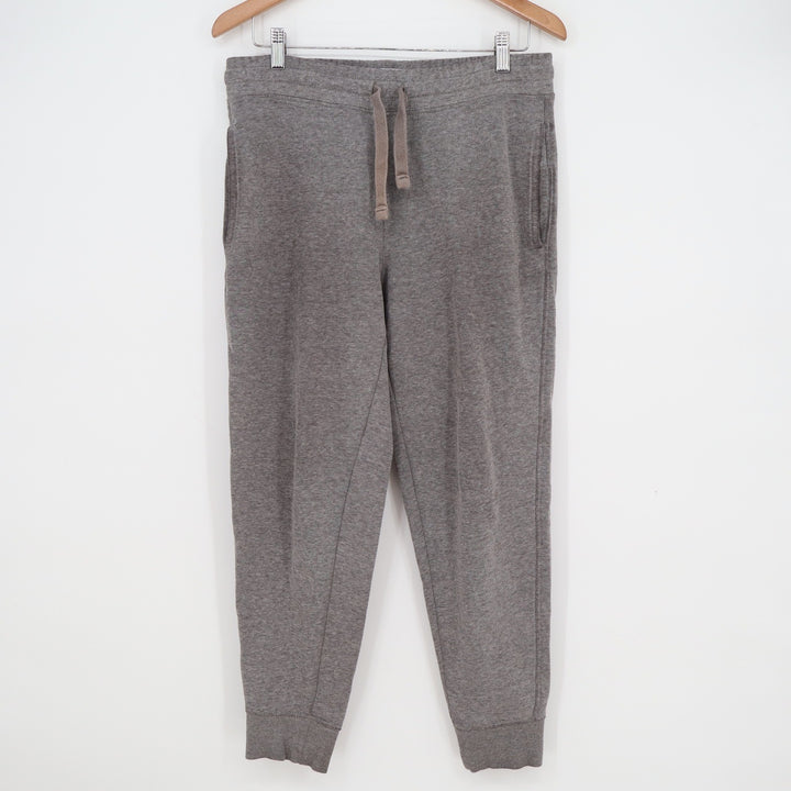 Old Navy Go-Recycled Gray Jogger Sweatpants Mens Small Heathered Fleece Pockets