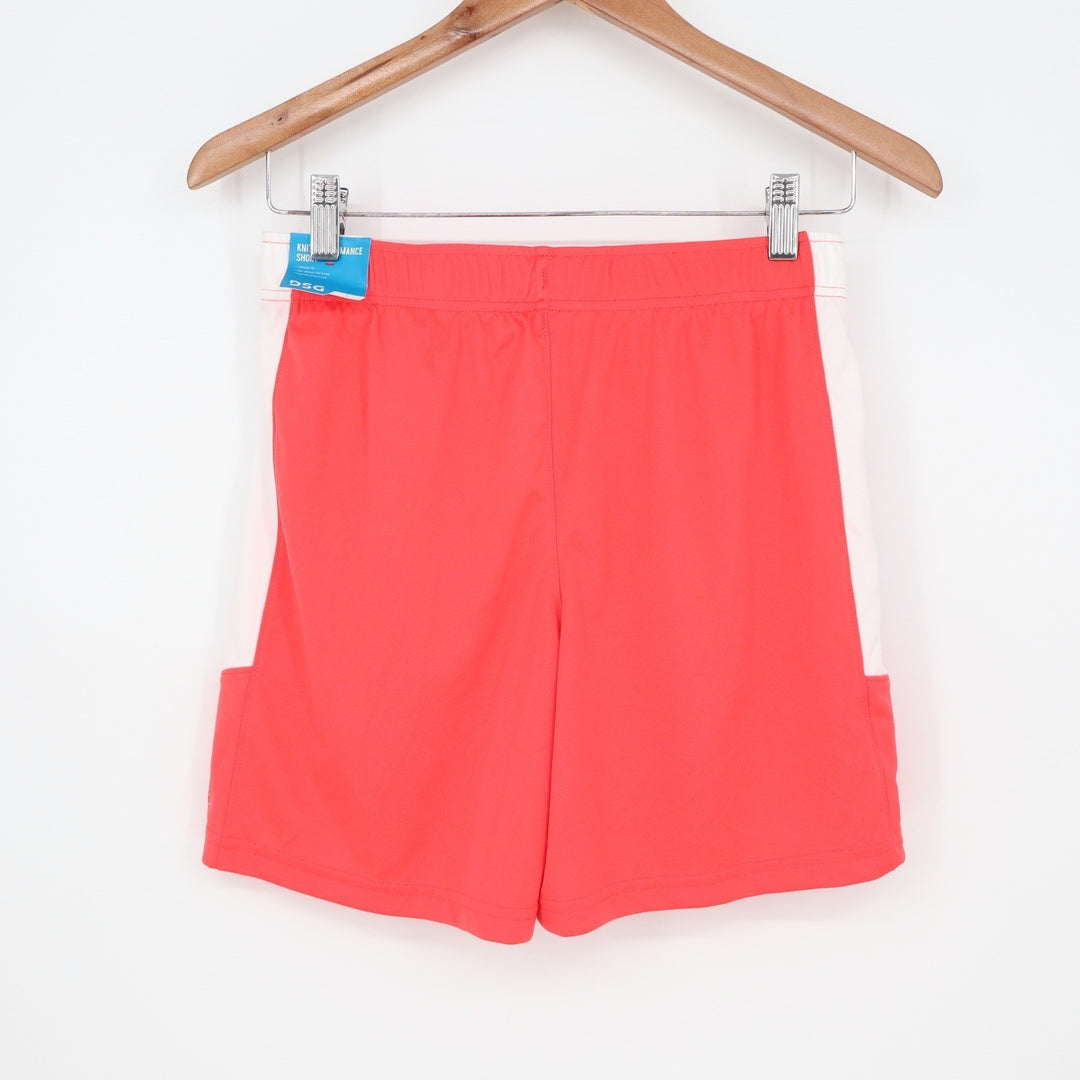 DSG Boys All Sport Shorts Cabana Coral White L 14-16