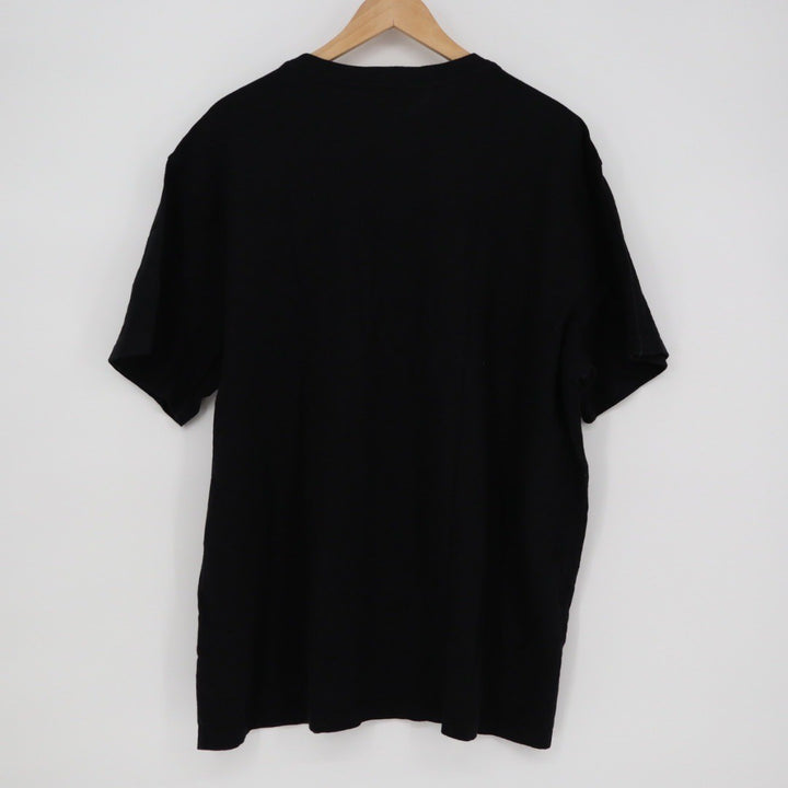 American Giant Black Cotton V Neck T Shirt Mens XXL Made in USA