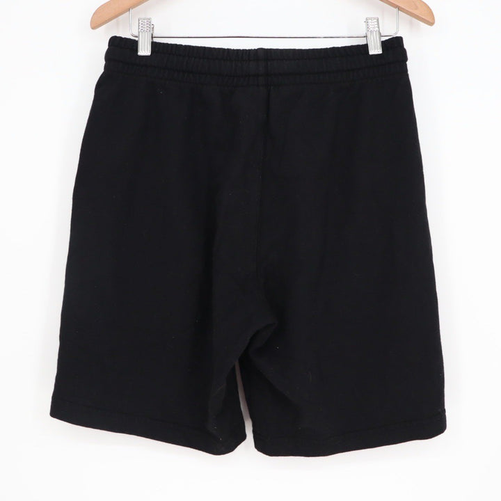 American Giant Men's Sweatshorts Black Cotton Elastic Wist Size S Made In USA