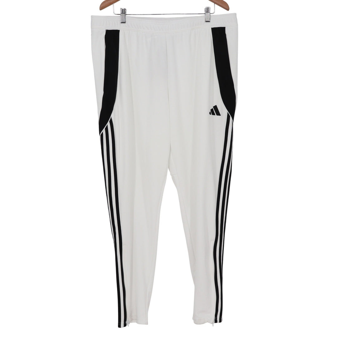 Adidas Men Tiro 24 Training Pants White Black Soccer Track Pants 2XL NEW