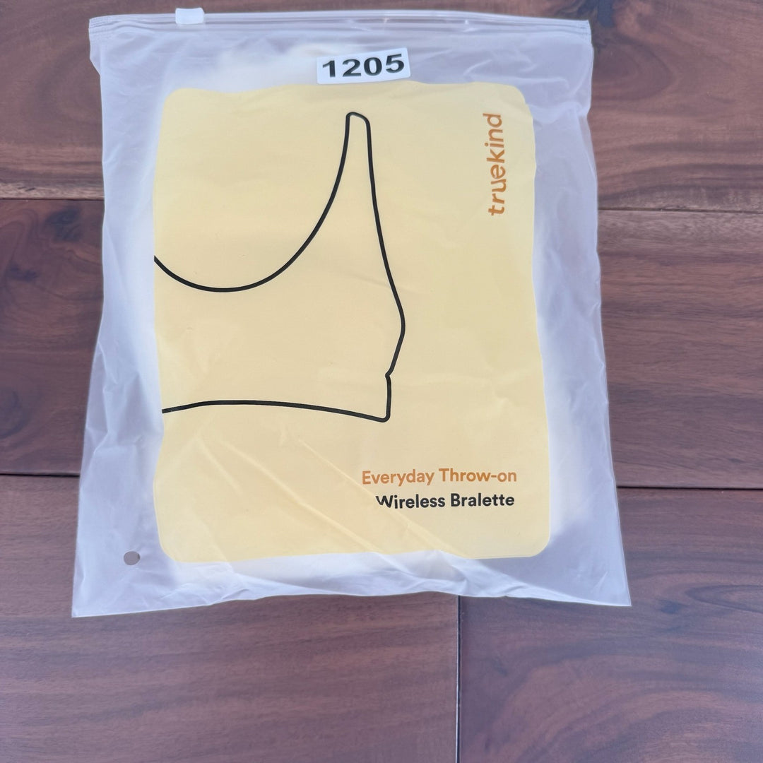 truekind Everyday Throw on Wireless Bralette 4XL Beige Comfort Seamless