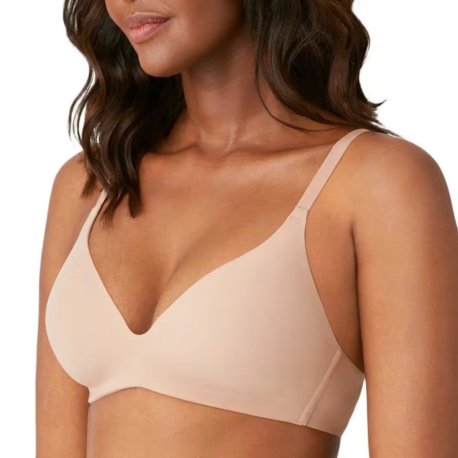 Wacoal Comfort First T-Shirt Bra Women 38B Nude Wirefree padded Adjustable Strap