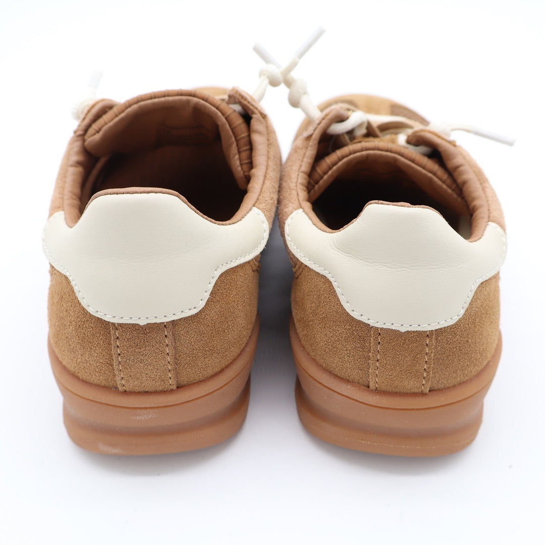 Verdict Women's Tan Mesh Suede Soccer Style Sneakers Size 6 Gum Sole