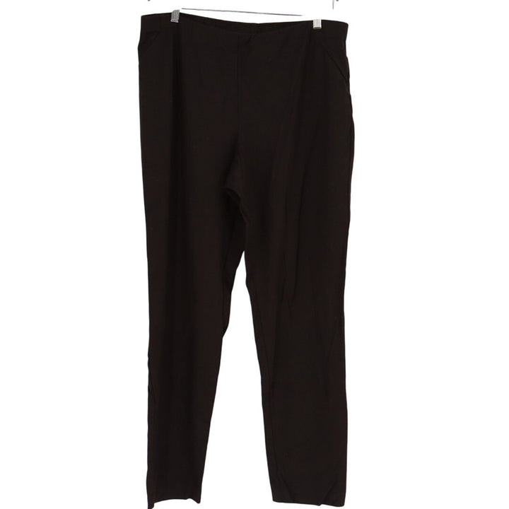 J.Jill Smoothing Ponte Leggings Womens Large Tall Brown Stretch Pull On Slim Leg