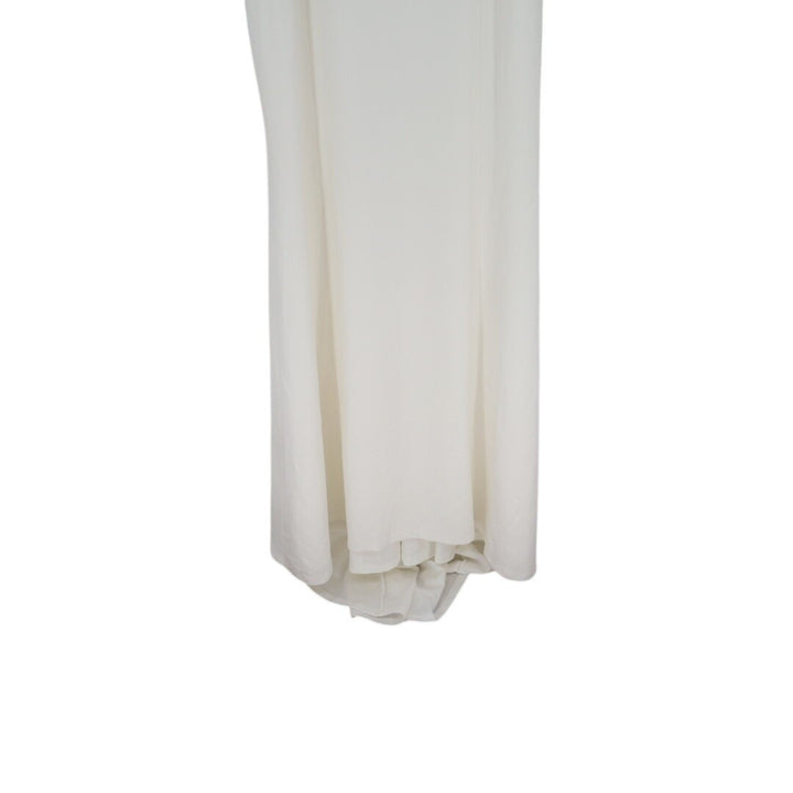 Lulus Blessed Romance Maxi Dress Womens 1X White Button Back Adjustable Strap