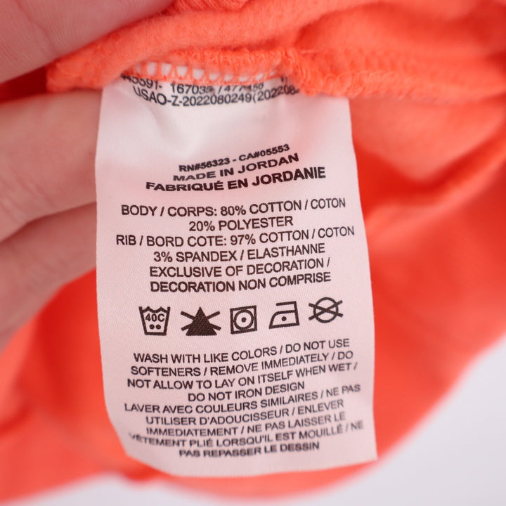 Nike Kids Sportswear Oversized Fleece Hoodie Atomic Orange Large L