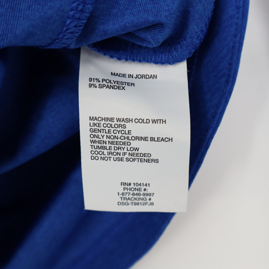 DSG Girls Movement LS 1/4 Zip Royal Blue Heather Pullover XS 6-7 CKP9118CN