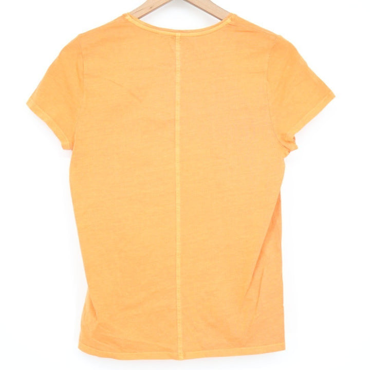 Madewell T-Shirt Womens XL Orange Cotton Short Sleeve Crew Neck Outdoor Wear