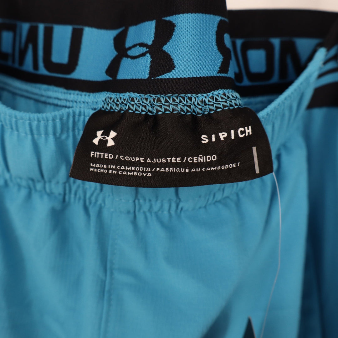 Under Armour Mens Vanish Woven 6in Shorts Blue Small