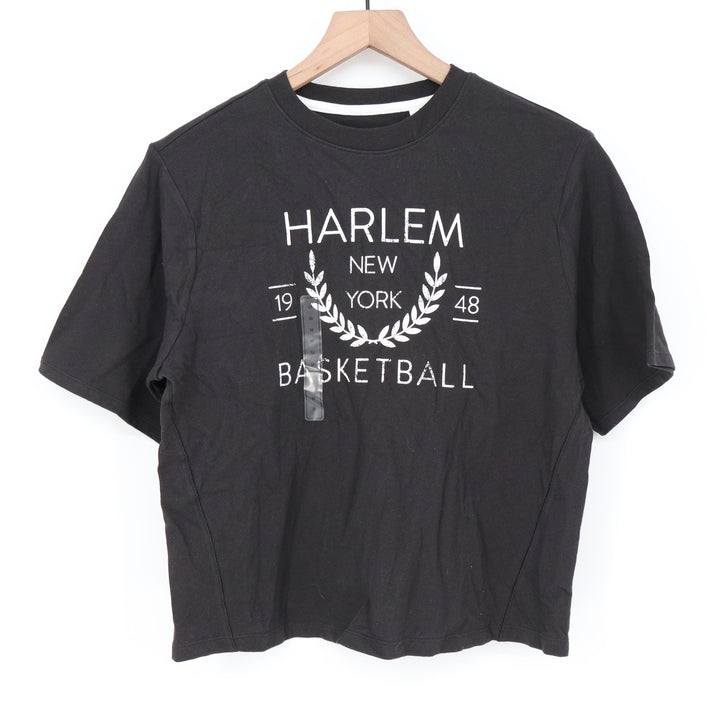 DSG Girls Harlem New York Basketball Graphic T-Shirt Black Size M 10-12 8965