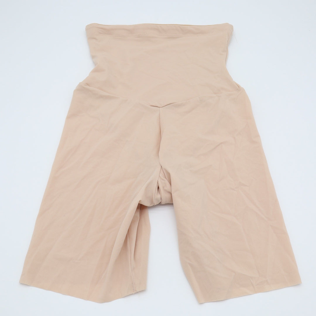 Maidenform DM5001 Womens High Waist Tummy Control Shapewear Shorts Beige Small
