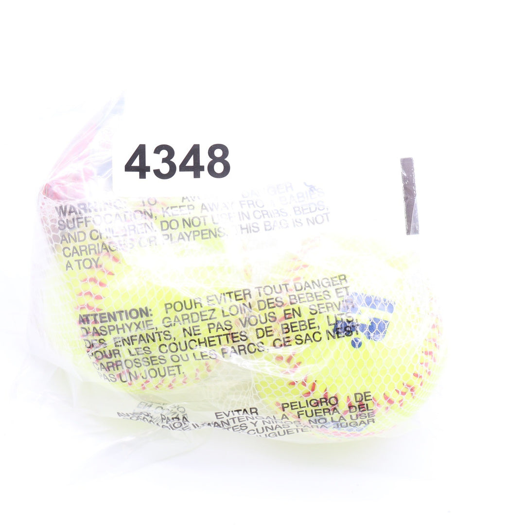 SweetSpot Spaseball 11 Inch Backyard Softball 2 Pack Neon Yellow