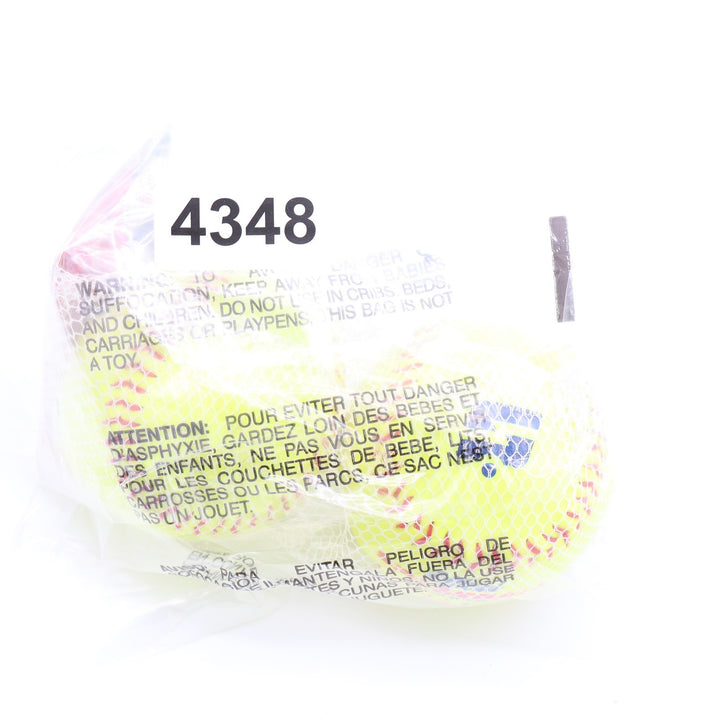 SweetSpot Spaseball 11 Inch Backyard Softball 2 Pack Neon Yellow