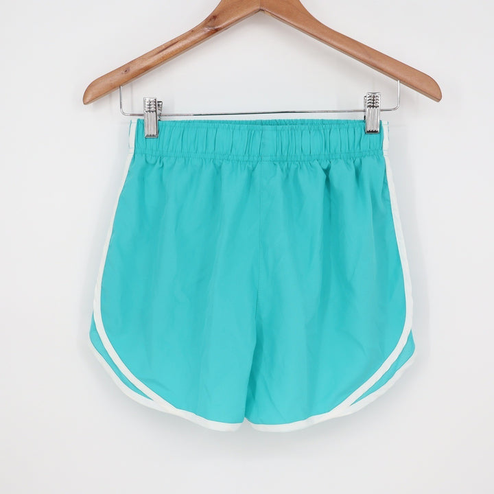 Nike Womens Tempo Dri-FIT Running Shorts Teal White XS NEW