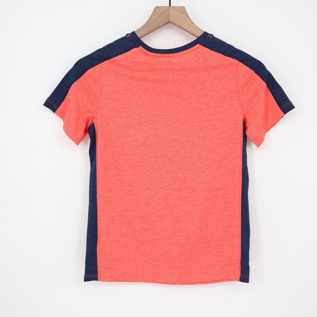 DSG Boys Cabana Coral Pieced Graphic Movement Tee Basketball Shirt Size M 10-12
