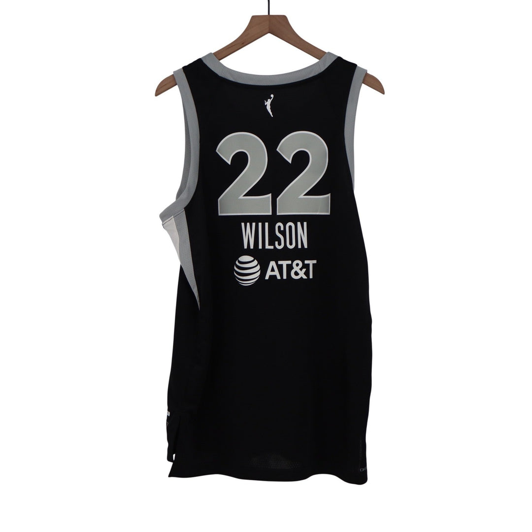 Nike Las Vegas Aces A'ja Wilson 22 Explorer Edition WNBA Jersey Black L